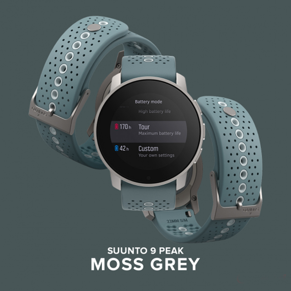 قیمت ساعت هوشمند سونتو مدل 9 PEAK MOSS GRAY