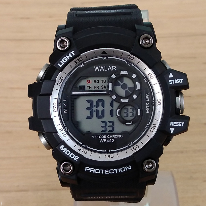 ساعت مچی دیجیتال پسرانه والار مدل SPORT کد 20M-B ساعت مچی دیجیتال پسرانه والار مدل SPORT کد 20M-B