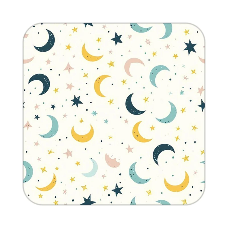 زیر لیوانی کاکتی طرح ماه و ستاره مدل mp52945