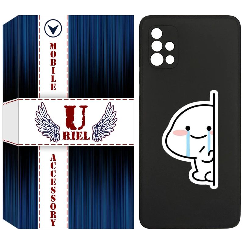 کاور یوریل مدل KSH کد 91 طرح اشک مناسب برای گوشی موبایل سامسونگ Galaxy A51