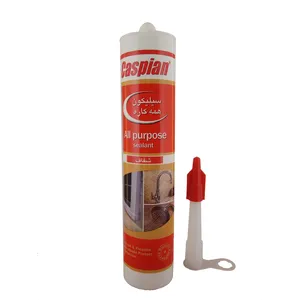 چسب سیلیکون آکواریوم کاسپین مدل All Purpose بسته 24 عددی