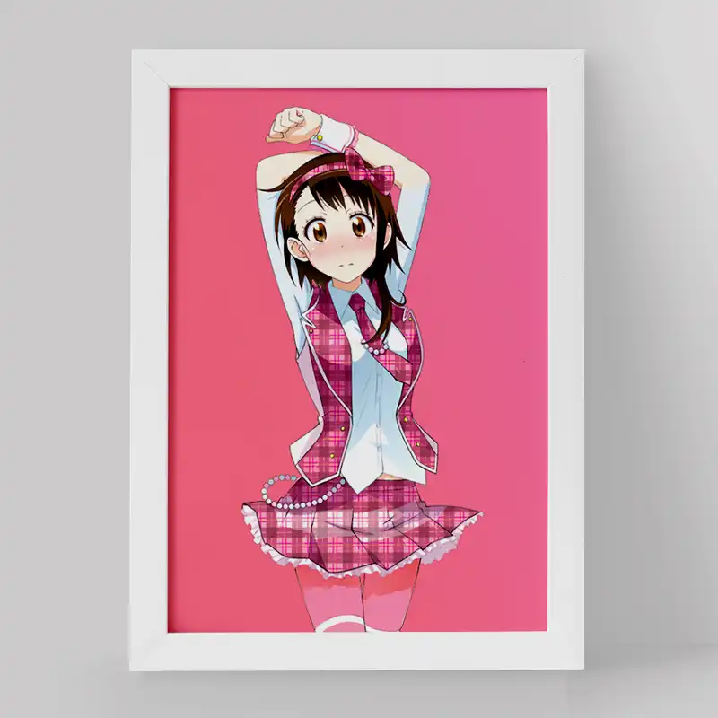 تابلو خندالو مدل اونودرا انیمه عشق دروغین کد 17211