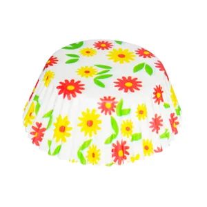 کپسول کاپ کیک کاغذی مدل FLOWE01 بسته 100 عددی به همراه جا کلیدی برج ایفل