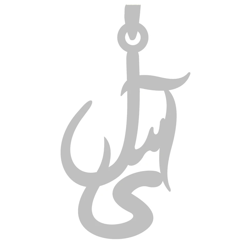 آویز گردنبند نقره گالری طلا و جواهر اپال طرح اسم آی سل