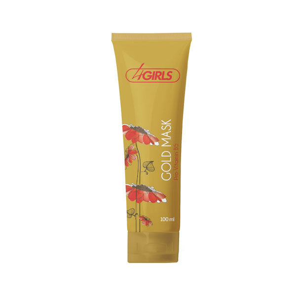ماسک صورت فور گیرلز مدل Gold حجم 250 میلی لیتر