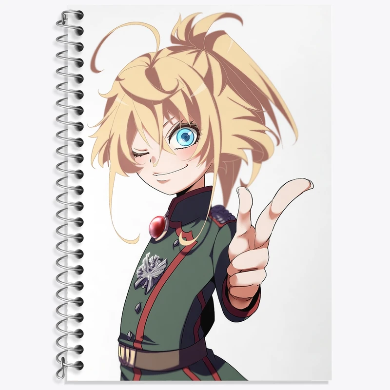 دفتر لغت 50 برگ خندالو طرح تانیا انیمه یوجو سنکی کد 34648