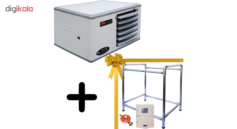 هیتر گازی فایرتیوب آذرتهویه گاز مایع مدل F920 LPG