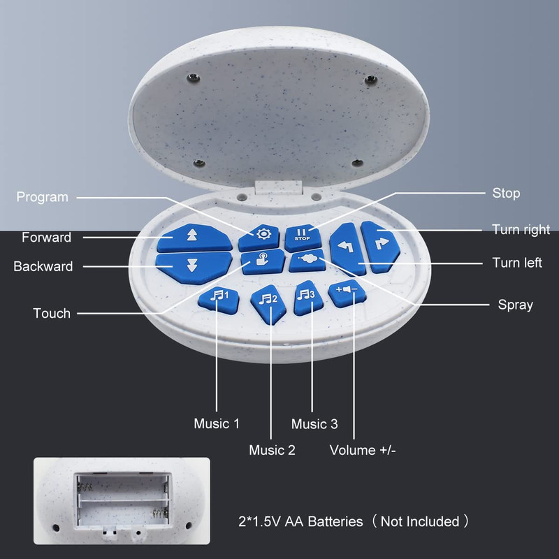 ربات کنترلی مدل هوشمند طرح دایناسور دودزا کد K29