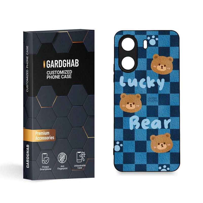 کاور گارد قاب مدل دورژله ای فانتزی مناسب برای گوشی موبایل شیائومی  Poco C65 / Redmi 13c