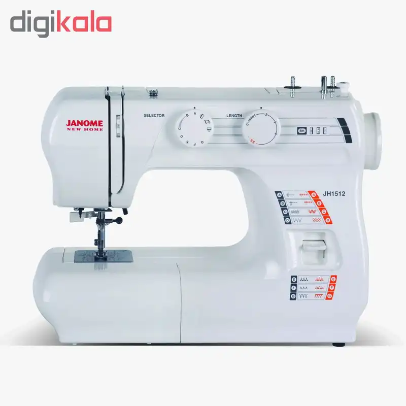 چرخ خیاطی ژانومه مدل JH1512