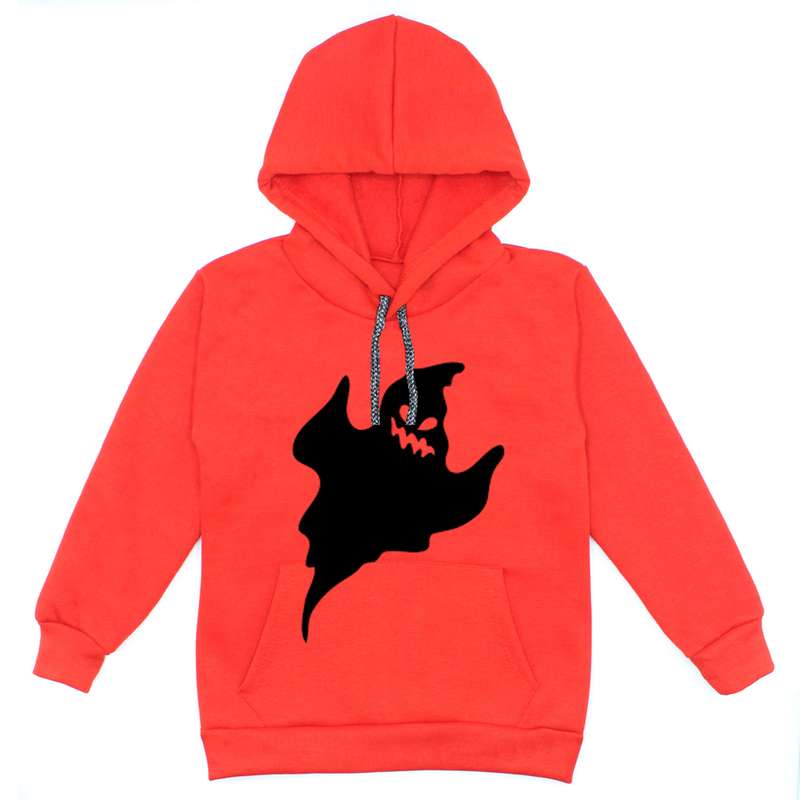 هودی پسرانه مدل شبح A30 رنگ قرمز