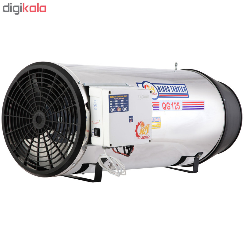 جت هیتر گازی نیرو تهویه البرز مدل QG125
