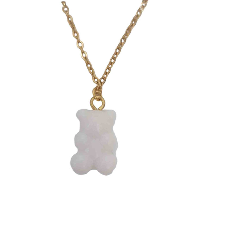 گردنبند دخترانه مدل خرسی