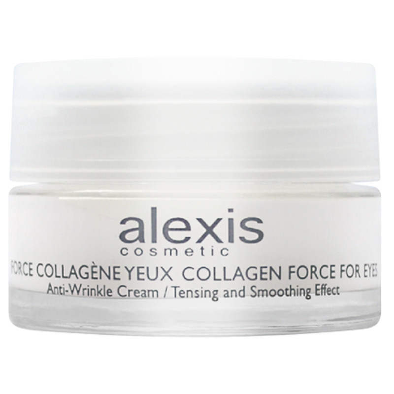 کرم ضد چروک قوی دور چشم الکسیس مدل Collagen Force حجم 15 میلی لیتر