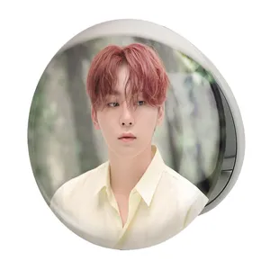 آینه جیبی خندالو طرح سونگ کوان گروه سونتین Seventeen مدل تاشو کد 21619 