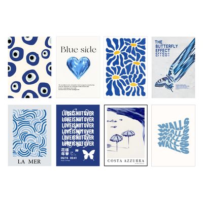 نقد و بررسی پوستر طرح دریا کد 01 بسته 8 عددی توسط خریداران