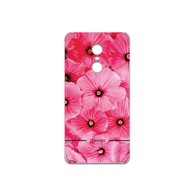 برچسب پوششی ماهوت مدل Pink-Flower مناسب برای گوشی موبایل شیائومی Redmi Note 4X