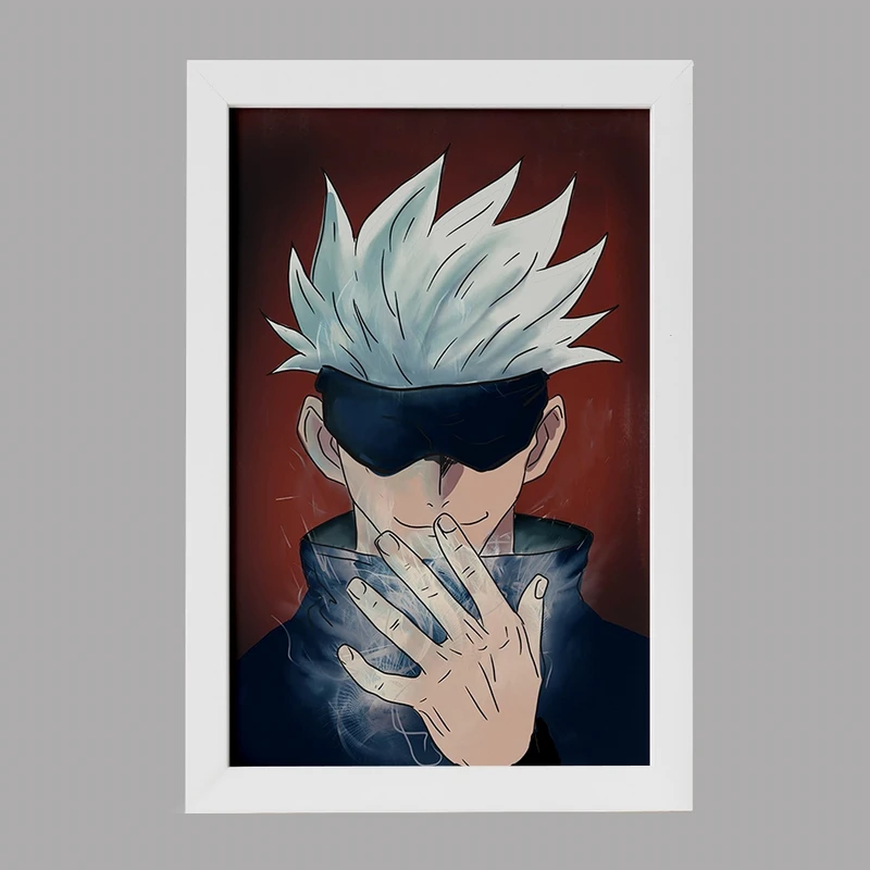 تابلو خندالو مدل گوجو ساتورو انیمه جوجوتسو کایزن کد F1574