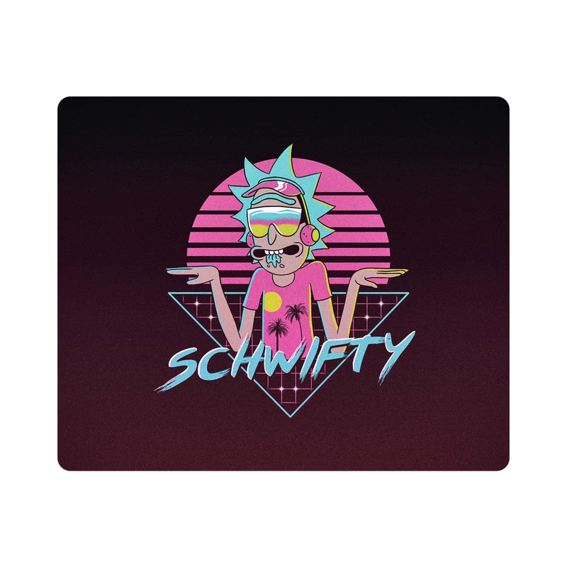 ماوس پد هومرو مدل  MP1536-SIZE2437 طرح ریک و مورتی