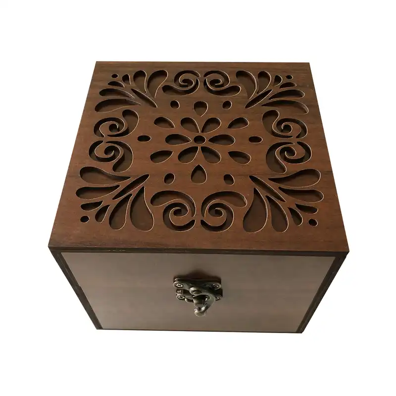 جعبه هدیه چوبی مدل j109