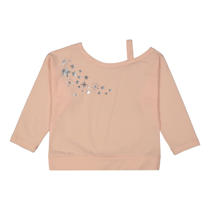 بلوز آستین بلند دخترانه پیانو مدل 45257