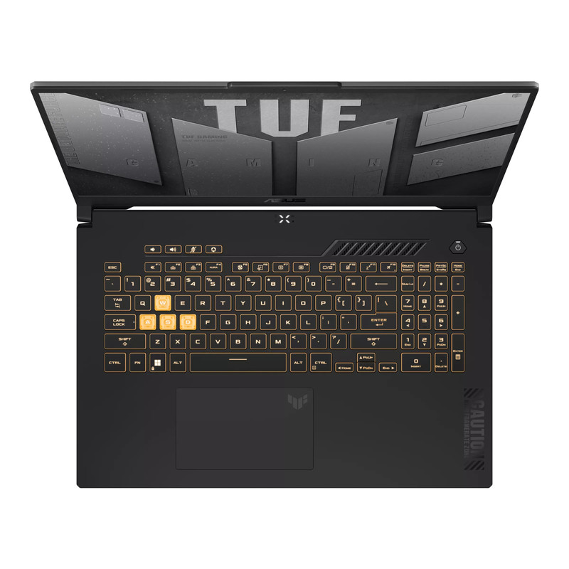 لپ تاپ 17.3 اینچی ایسوس مدل TUF Gaming F17 FX707VJ-Core 5 210H-RTX3050 6GB-32GB DDR4 3200MHz-512GB SSD-FHD 144Hz - کاستوم شده