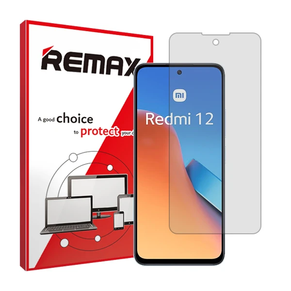محافظ صفحه نمایش شفاف ریمکس مدل Resistant مناسب برای گوشی موبایل شیائومی  Redmi 12 5G 