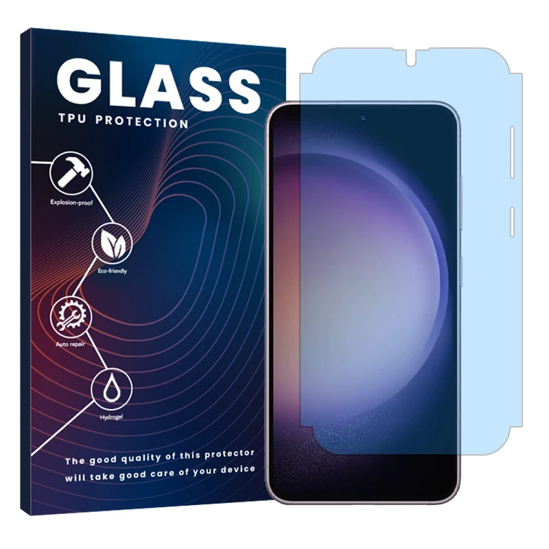 محافظ صفحه نمایش مات ضداشعه آبی گلس مدل Resistant مناسب برای گوشی موبایل سامسونگ Galaxy S23 