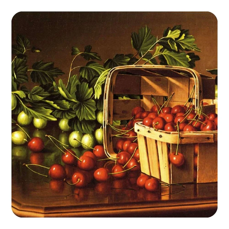 مگنت طرح نقاشی رنگ روغن میوه مدل mg10436