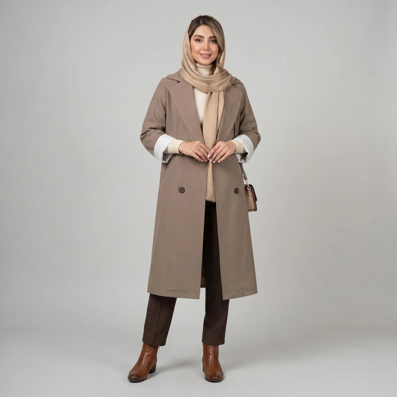 مانتو زنانه السانا مدل سونیتا کد 2451