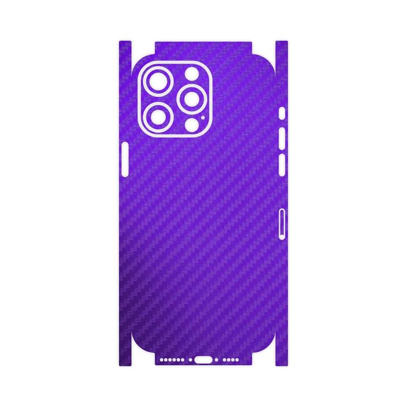 برچسب پوششی ماهوت مدل Purple-Fiber-FullSkin مناسب برای گوشی موبایل اپل iPhone 15 Pro Max