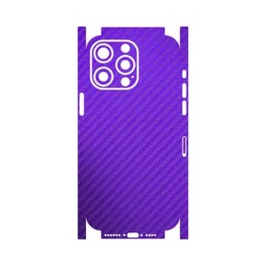 MAHOOT Purple-Fiber-FullSkin Cover Sticker for Apple iPhone 15 Pro Max