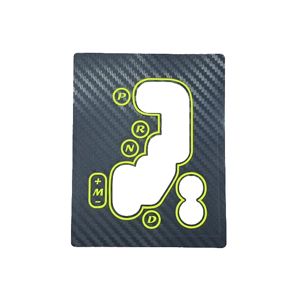 برچسب لیور دنده اتوماتیک کد 508 مناسب برای پژو 206 و 207