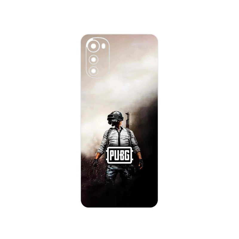 برچسب پوششی ماهوت مدل PUBG مناسب برای گوشی موبایل موتورولا Moto E32s