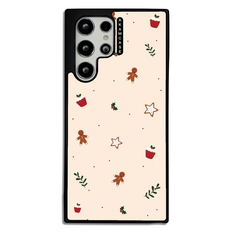 کاور آکام مدل AMCWSGS22U-CHRISTMAS4 مناسب برای گوشی موبایل سامسونگ Galaxy S22 Ultra