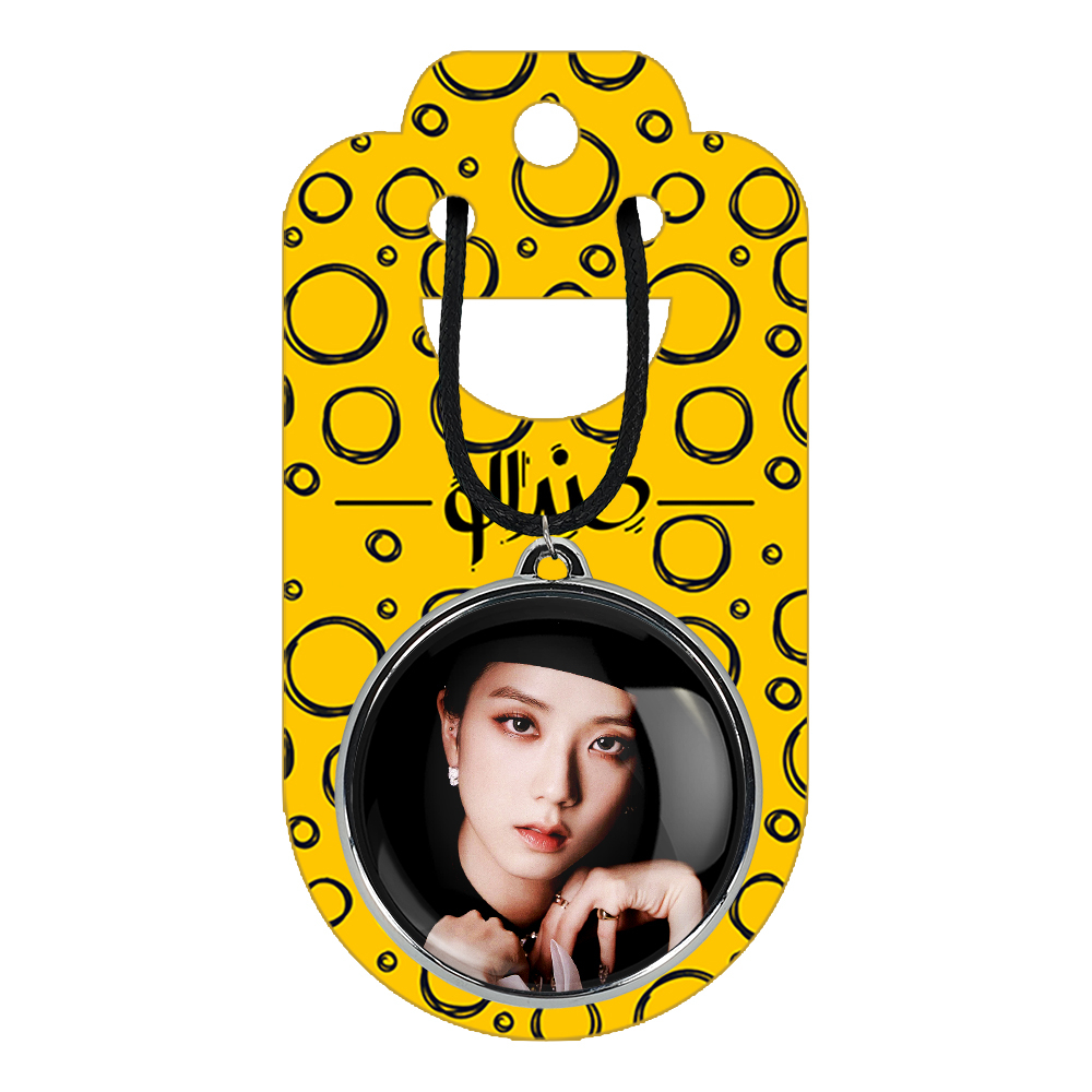 گردنبند خندالو مدل جیسو بلک پینک کد 1422414221