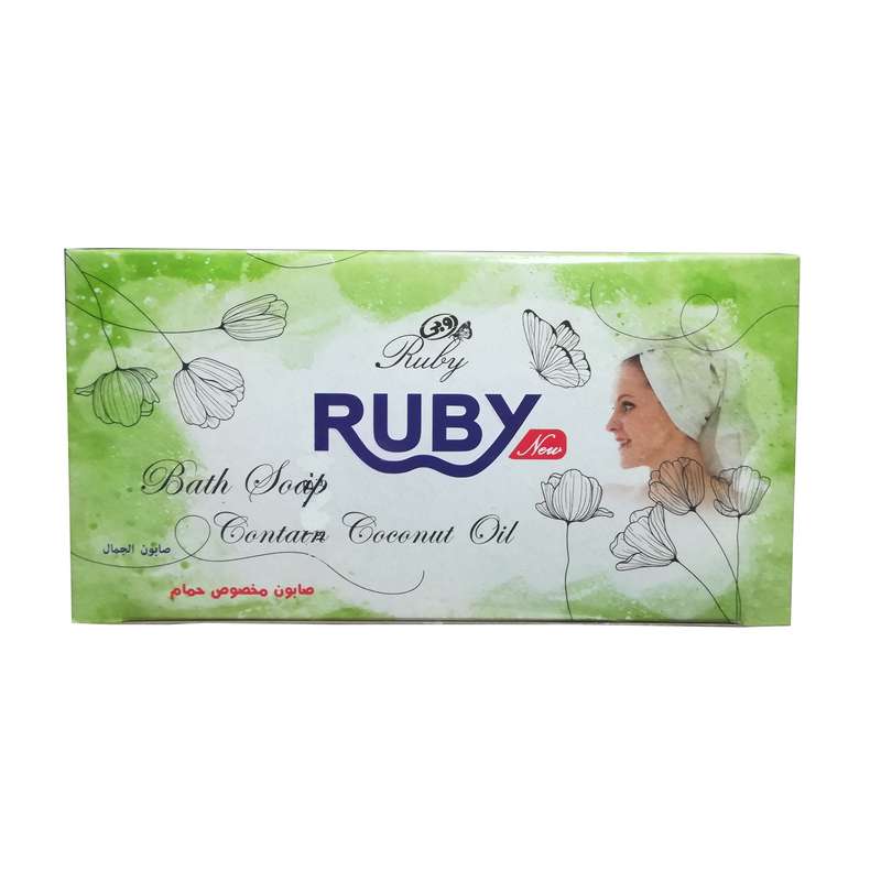 صابون شستشو روبی مدل نارگیل وزن 100 گرم بسته 6 عددی صابون شستشو روبی مدل نارگیل وزن 100 گرم بسته 6 عددی