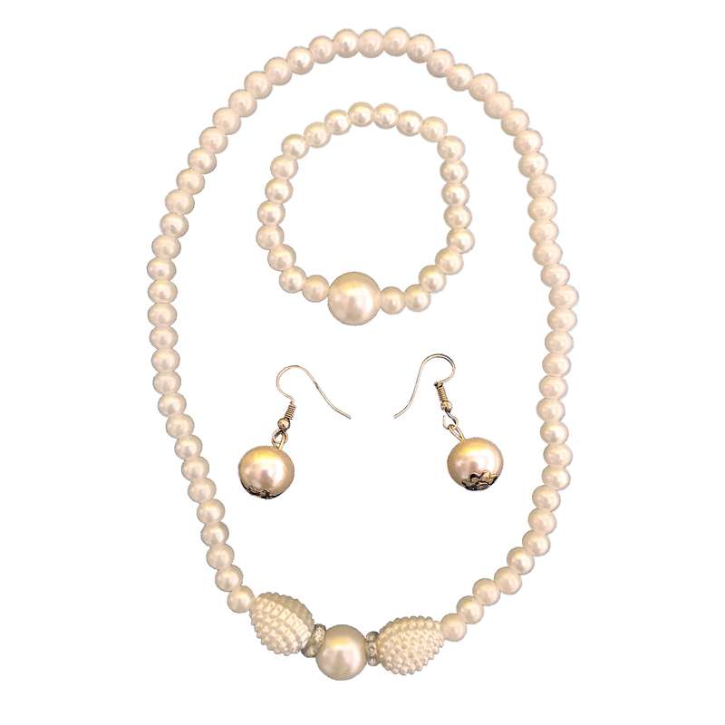 نیم ست دخترانه مدل مروارید M02