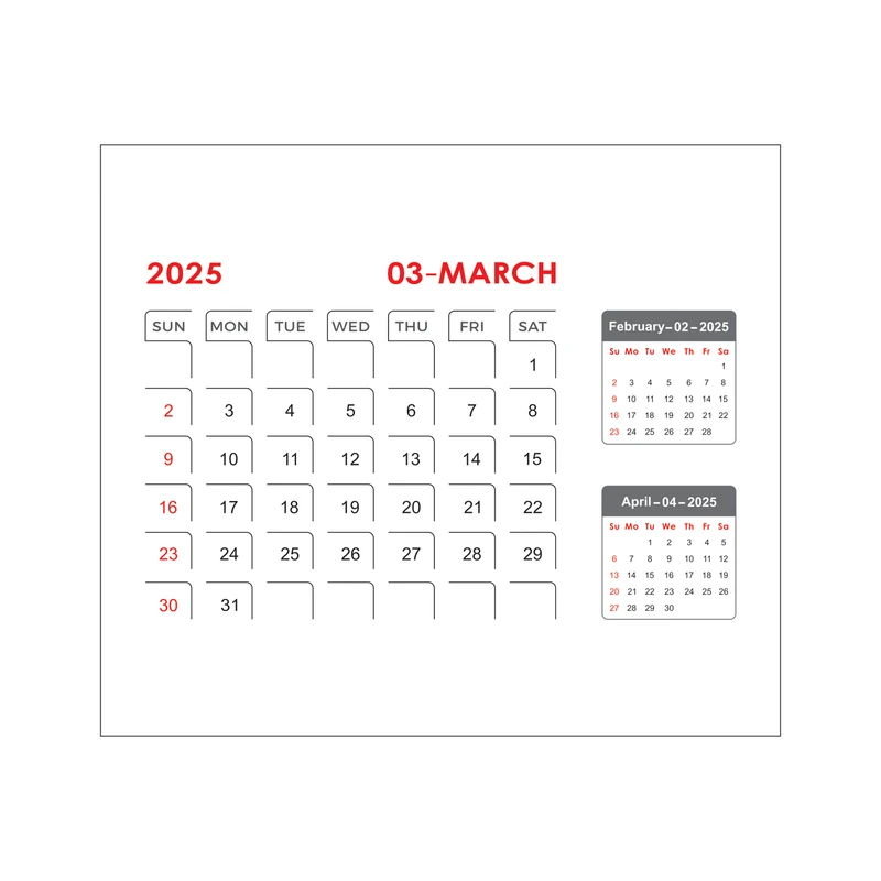 عکس شماره 2 : تقویم رومیزی سال 1404 پدیده نقش مدل یادداشتدار مدرن کد 1465