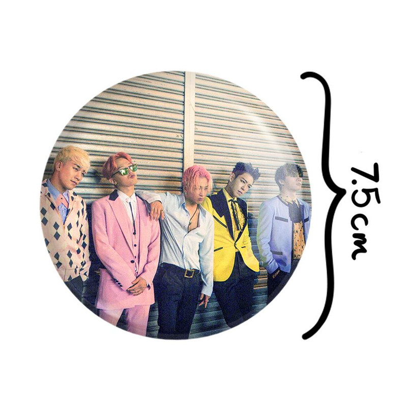 آینه جیبی خندالو مدل گروه بیگ بنگ BIGBANG  کد 12569