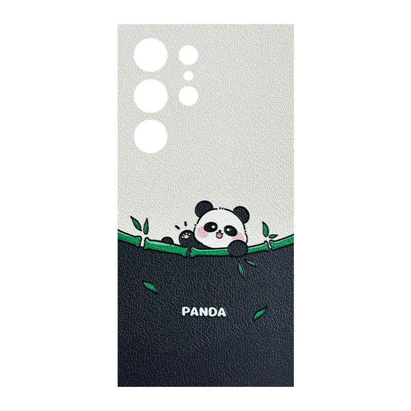 برچسب پوششی ریمکس مدل Leth طرح پاندا مناسب برای گوشی موبایل سامسونگ Galaxy S24 Ultra