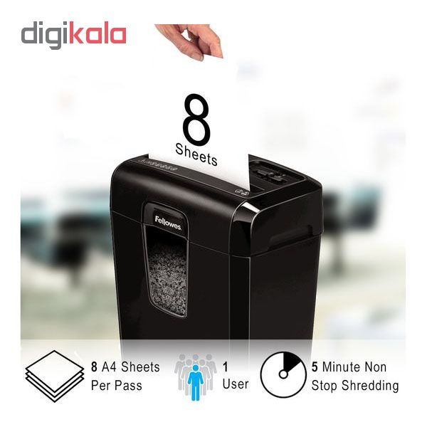 کاغذ خرد کن فلوز مدل Power Shred 8MC