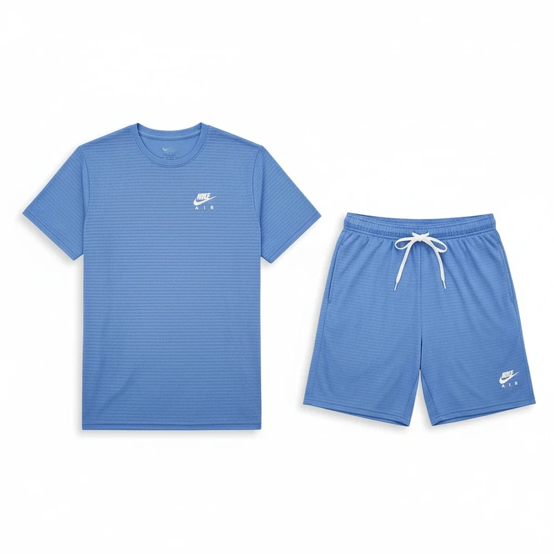 ست تی‌شرت و شلوارک ورزشی مردانه مدل set004