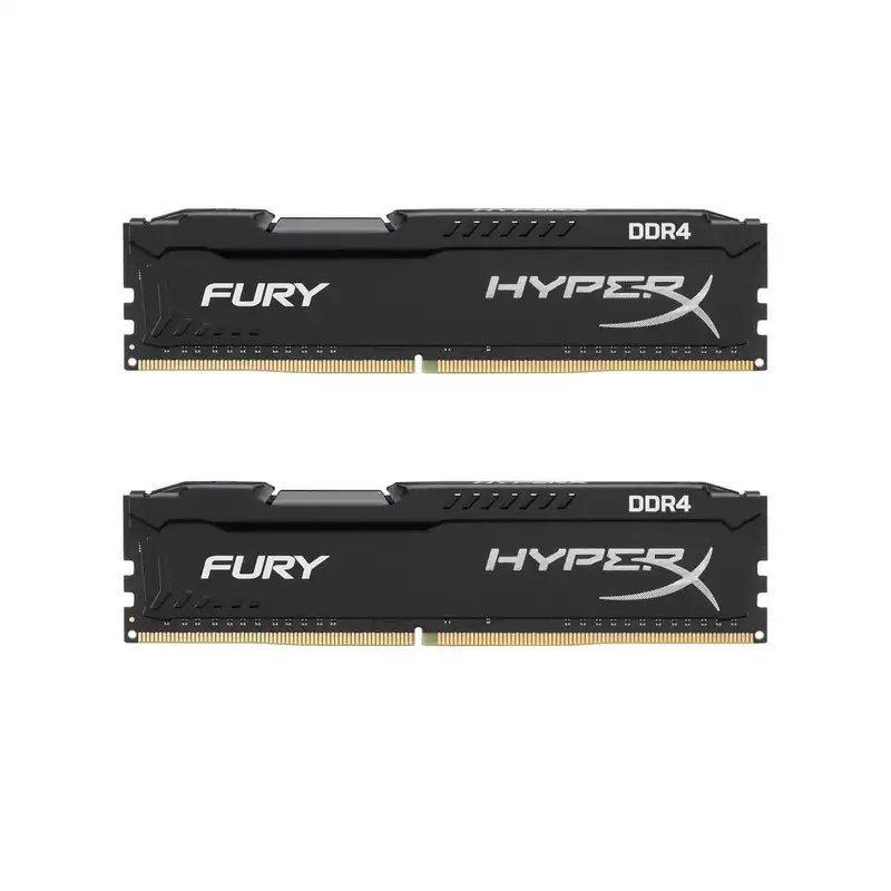 رم دسکتاپ DDR4 تک کاناله 2400 مگاهرتز CL17 هایپرایکس مدل Fury ظرفیت 4 گیگابایت