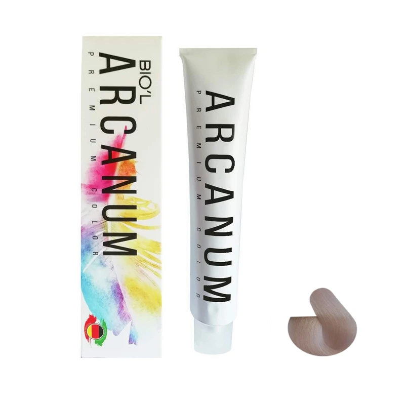 رنگ مو بیول مدل Arcanum شماره 120.2 حجم 120 میلی لیتر رنگ سوپر بلوند مرواریدی طبیعی 