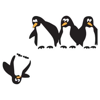 استیکر کلید پریز طرح پنگوئن ها