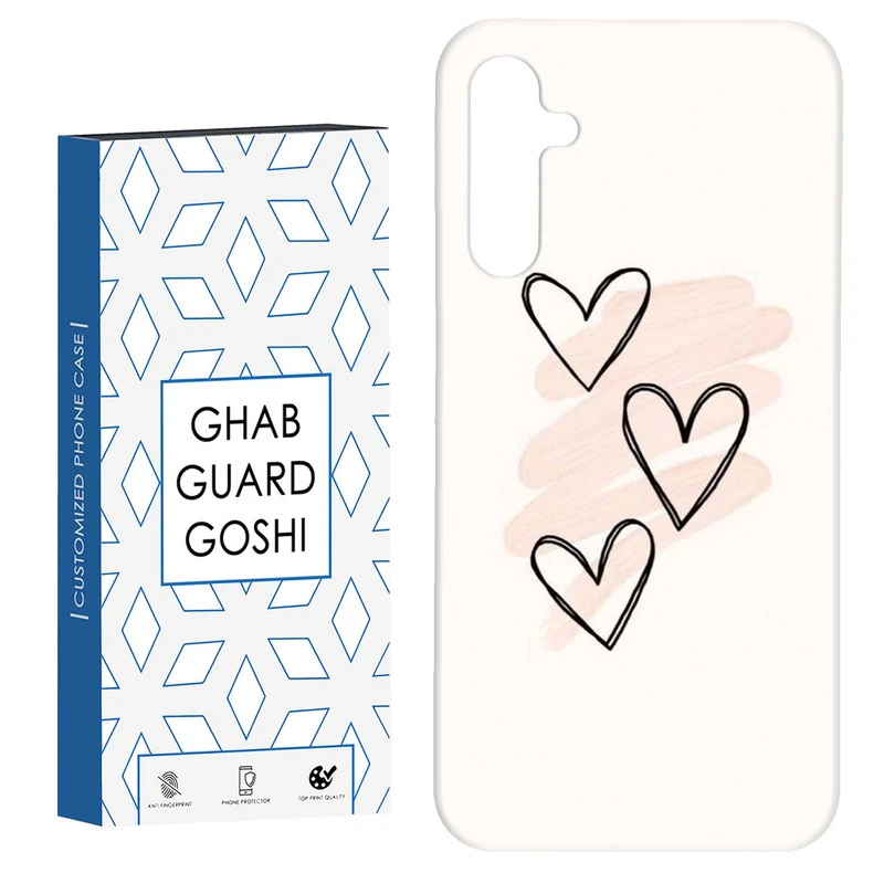 کاور قاب گارد گوشی طرح قلب کد Dimo-859 مناسب برای گوشی موبایل سامسونگ Galaxy A54