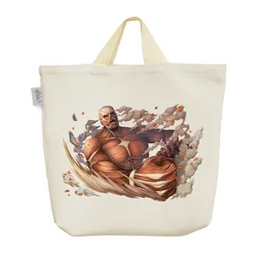 ساک خرید خندالو مدل انیمه اتک ان تایتان کد 1481