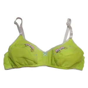 سوتین دخترانه مدل نخ پنبه بدون فنر کد 0137