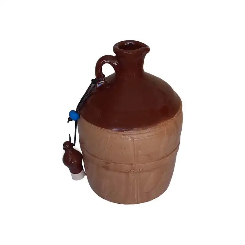 کوزه سفالی مدل بشکه کد 01